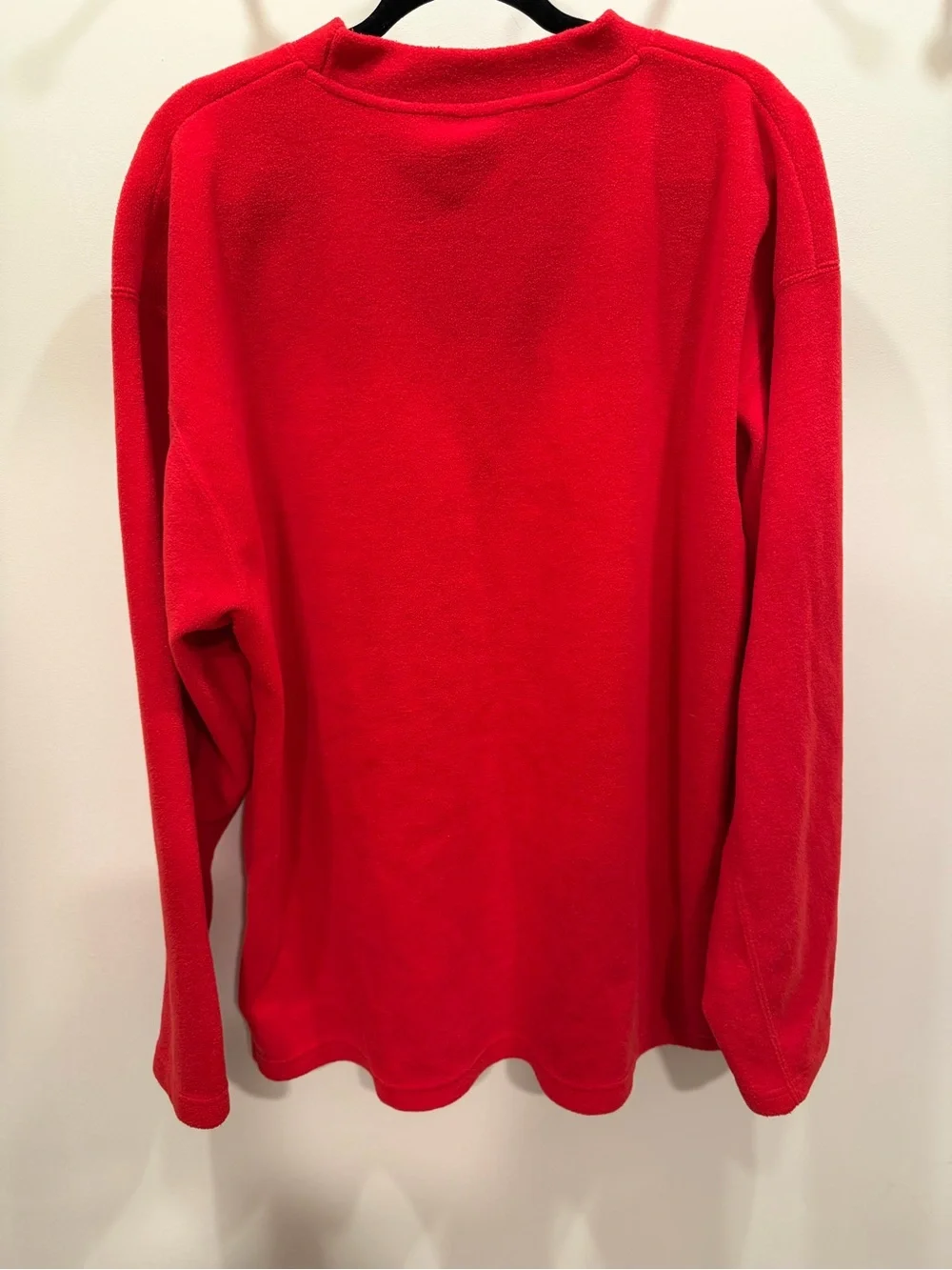 VINTAGE NHL DETROIT RED WINGS Embroidered Fleece Pullover Sweater
